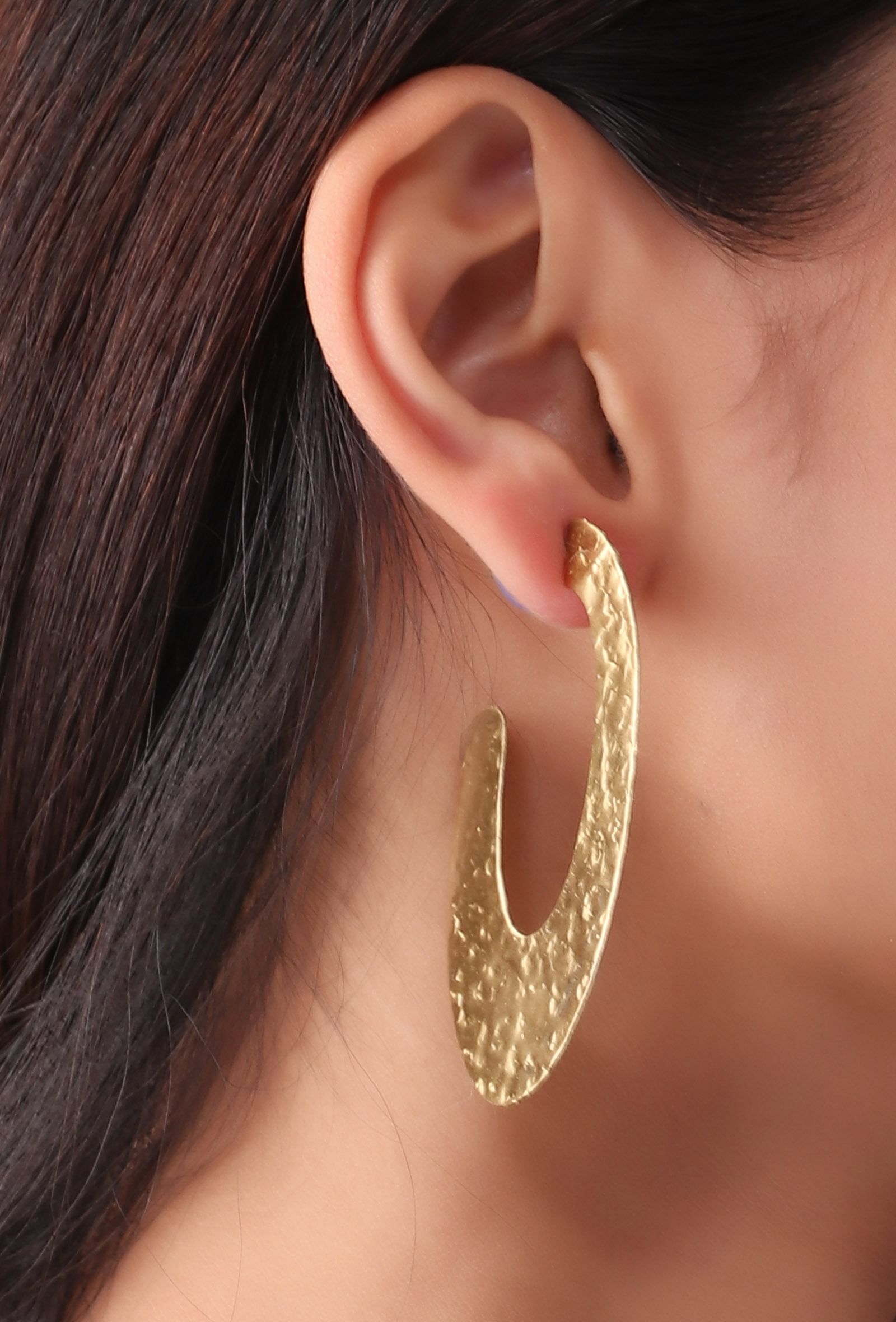 Classic Brass Earrings
