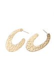 Classic Brass Earrings