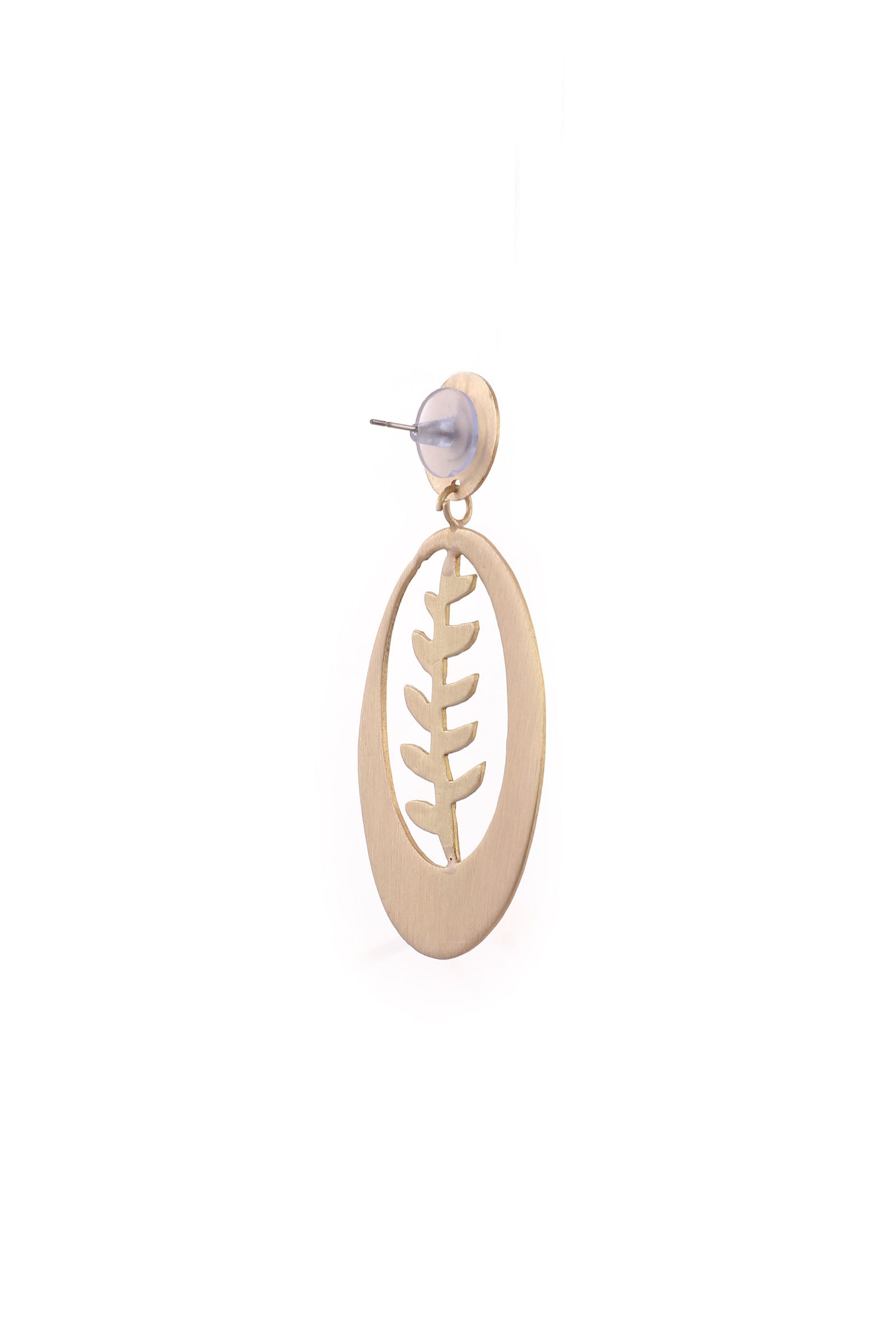 Floret Brass Earrings