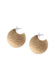 Smitten Brass Earrings