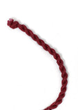 Maroon Red Tribal Coin Anklet