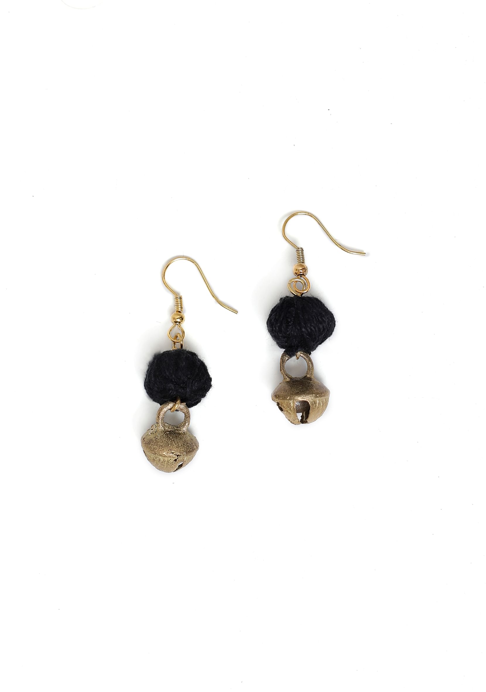 Onyx Black Tribal Earrings