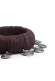 Brown Thread Wooden Bangles