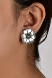 Emerald Green Studs Earrings