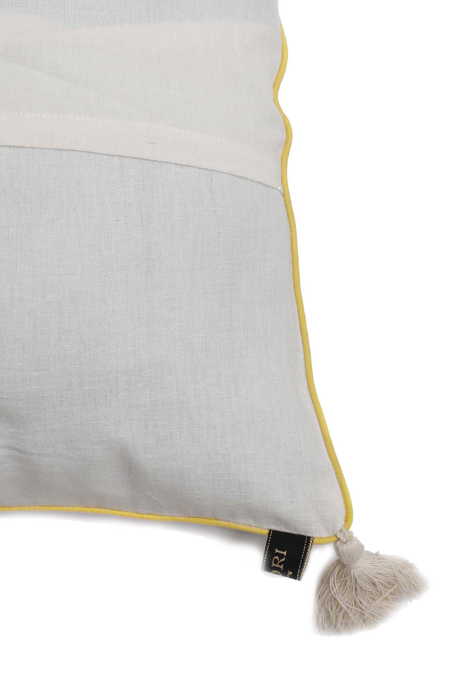 Set of 2: Okhai Handblock Cotton Cushion Covers