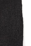 Set Of 4: Black Square Braided Jute Placemats