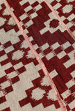 Scarlet Red Handloom Throw
