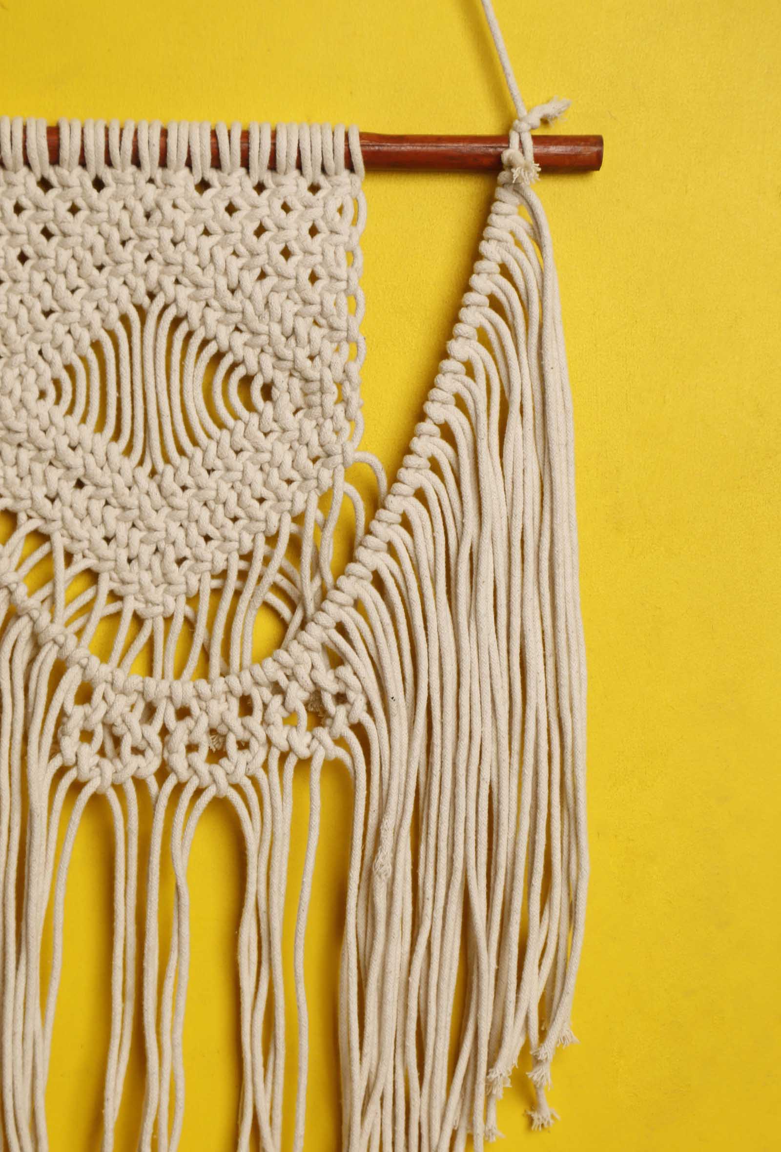 Macrame U Sahped Wall Hanging