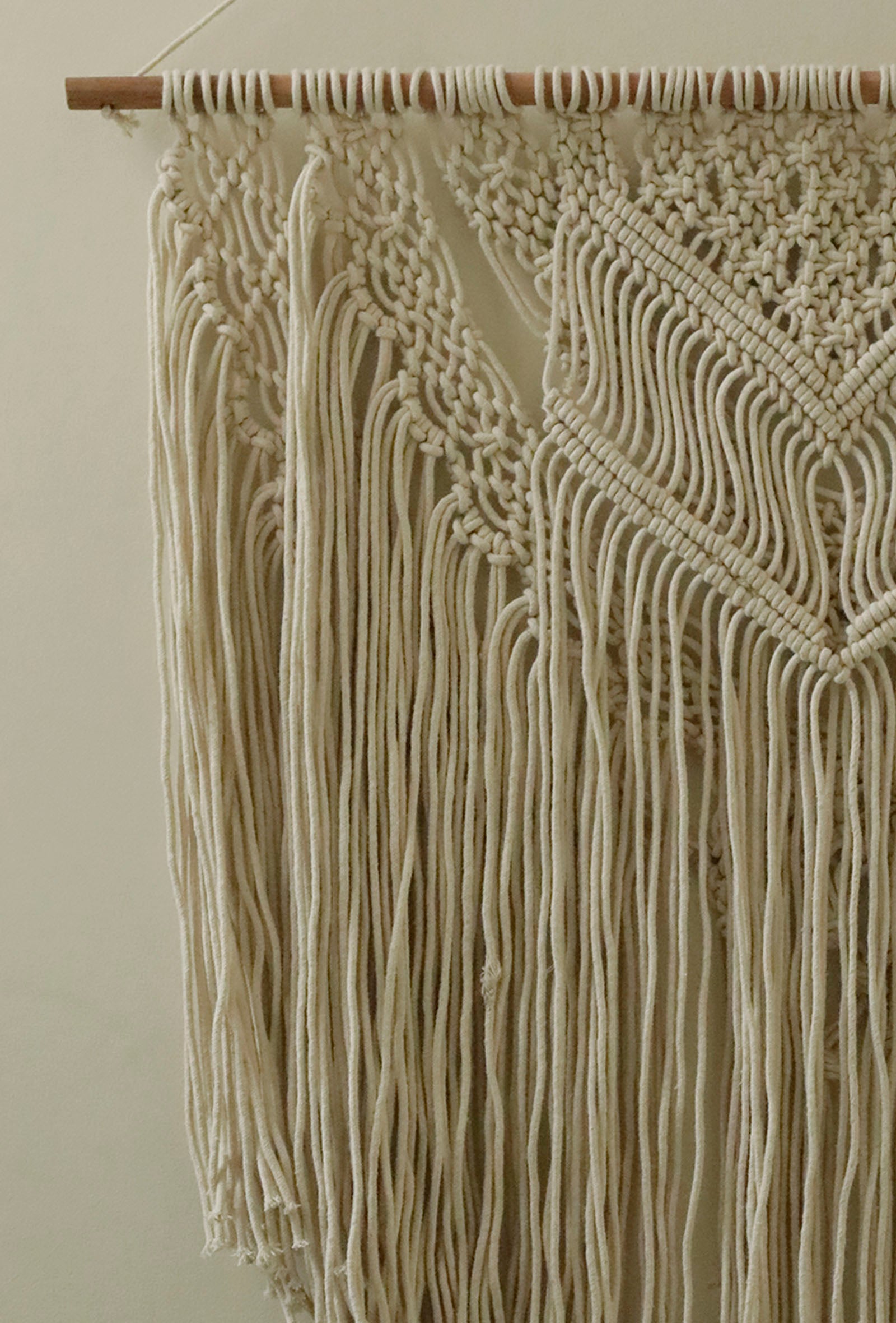 Latice Macrame Wall Hanging