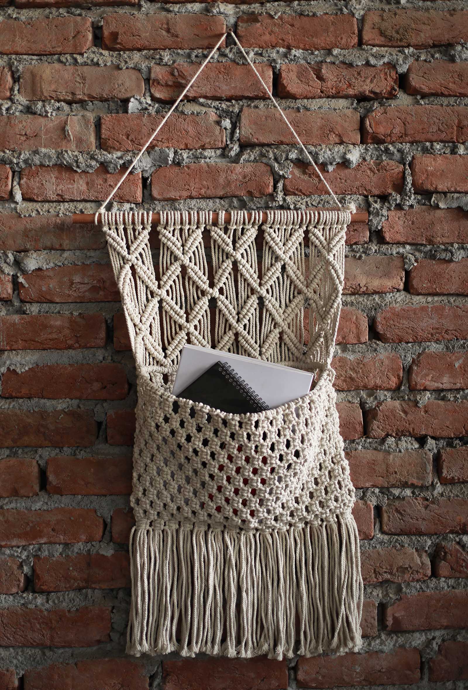 Trellis Macrame Wall Hanging