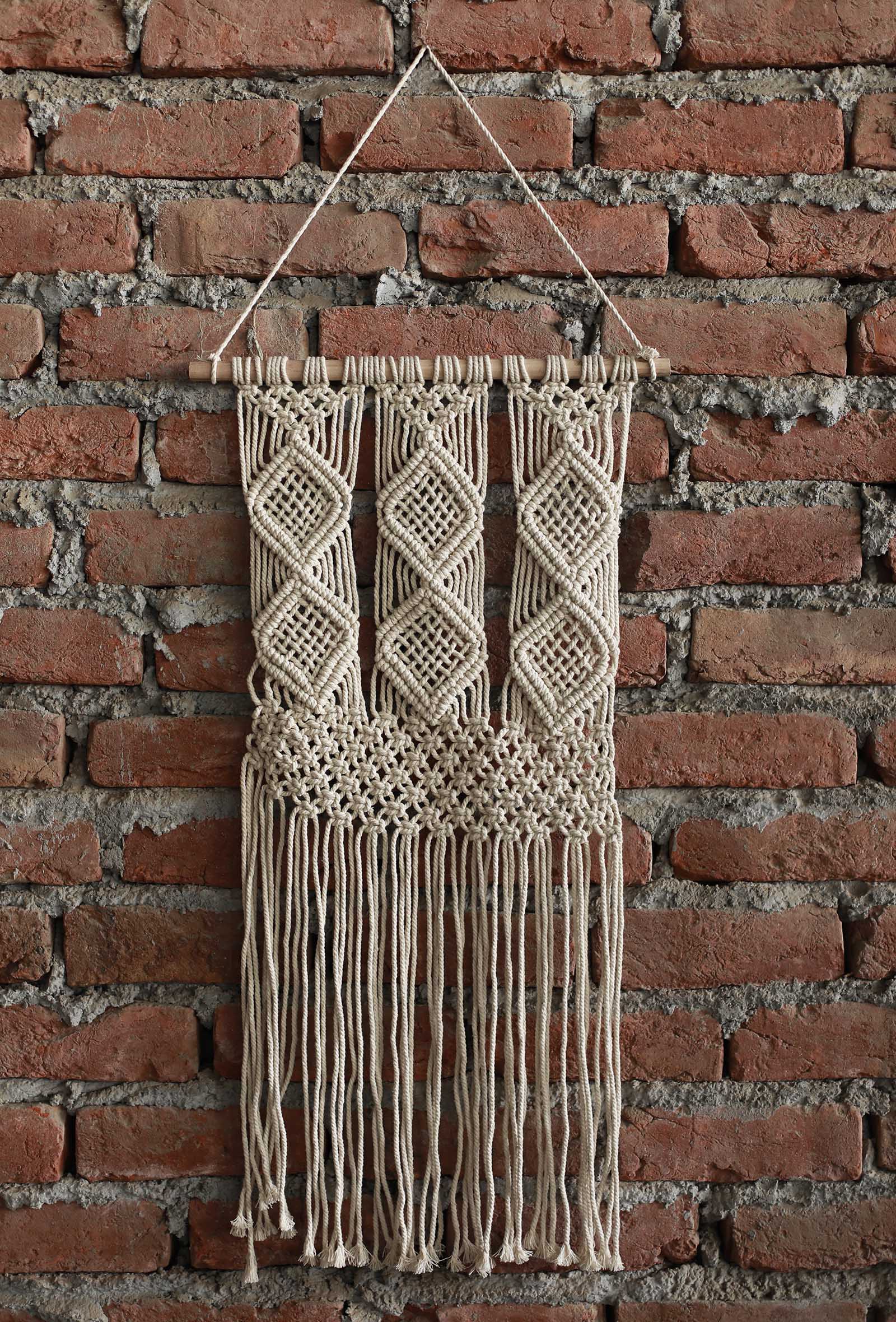 Swirl Macrame Pot Holder