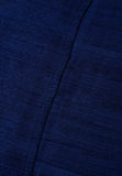 Set Of 2:Royal Blue Brocade Cushion Covers