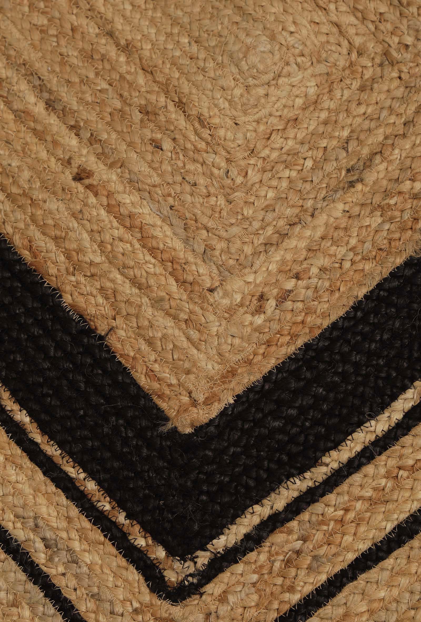 Savannah Rectangle pattern Handcrafted Jute Rug