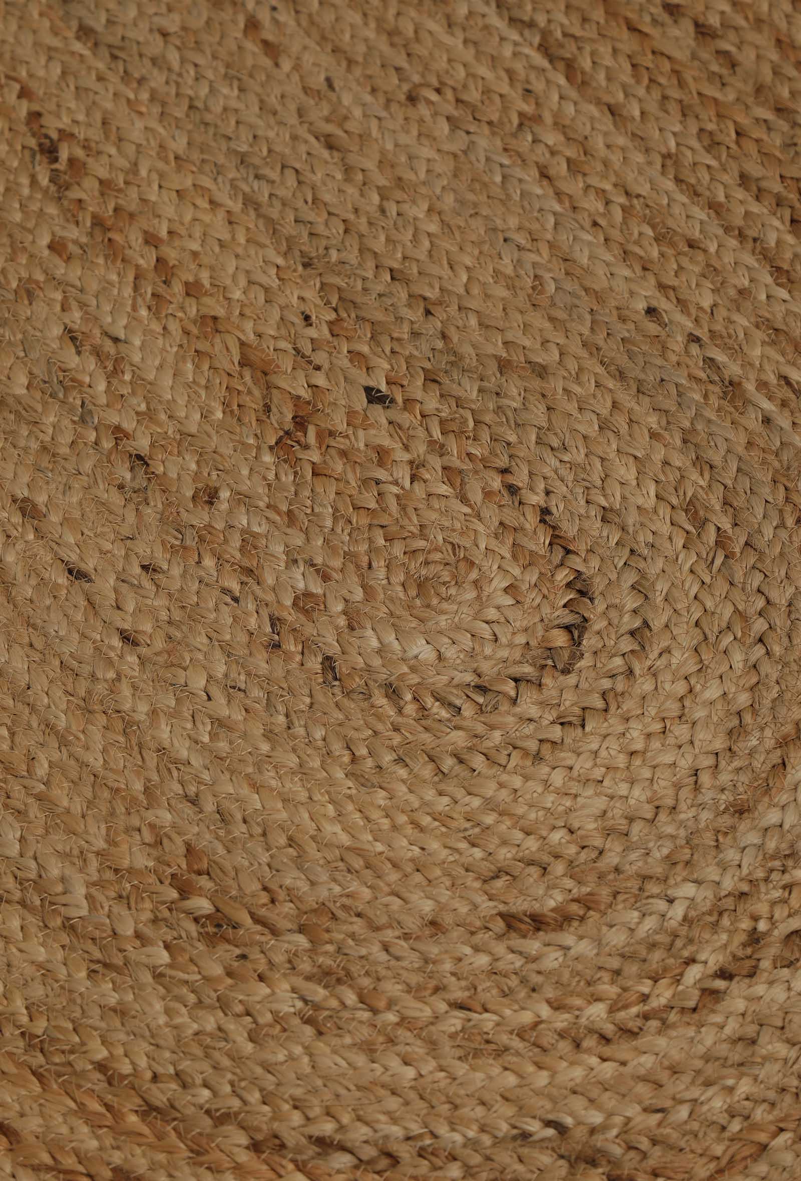 Isla Oval Rectangle pattern Handcrafted Jute Rug