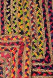 Doreen Rectangular Contrast Handcraft Jute Rug