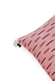 Set of 2: Candy Pink Ikat Cotton Cushion Covers
