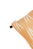 Set of 2: Peach Ikat Cotton Cushion Covers