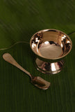Kansa Metal Ice-Cream Cup With Spoon