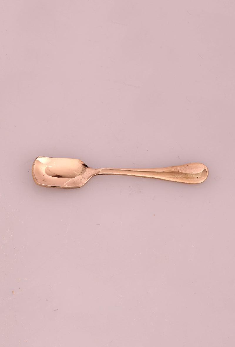 Kansa Metal Ice-Cream Cup With Spoon