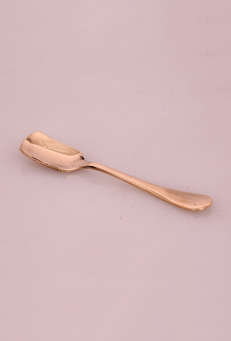 Kansa Metal Ice-Cream Cup With Spoon