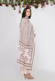 Light Pink Kota Hand-Block Printed Dupatta