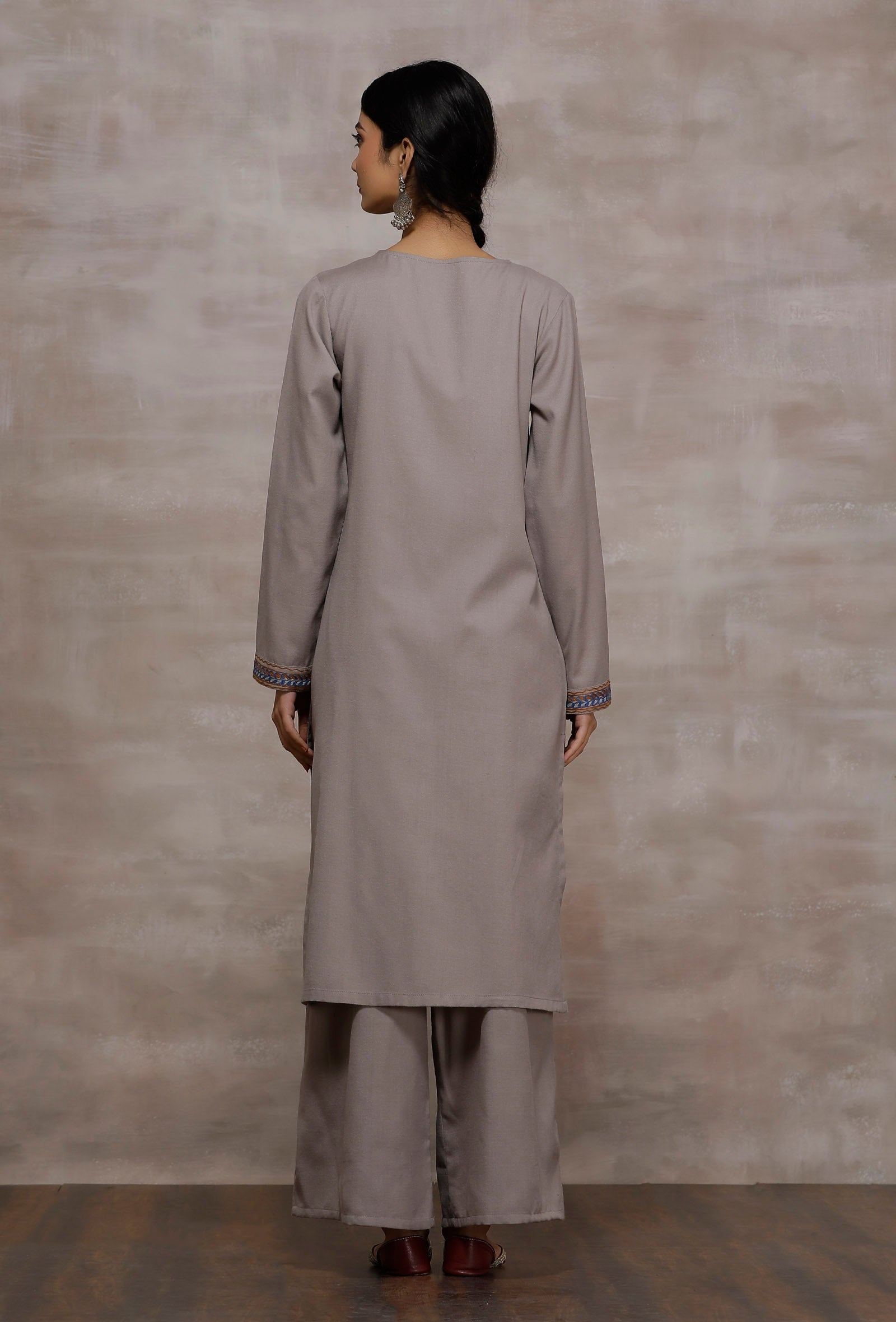 eshin-dusky-grey-woollen-kurta