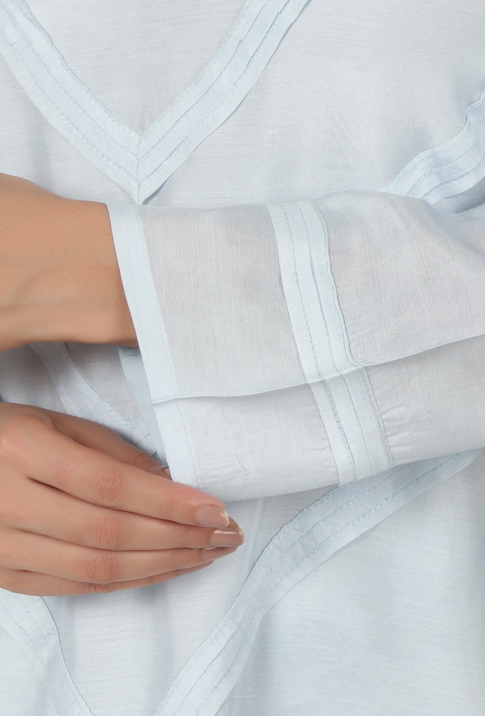 Women Grey Cotton Kurta