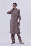 Cinereous Cotton Kurti