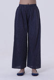 Blue Cotton Palazzo