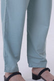 Set Of 2: Blue Cotton Kurta With Pant Set