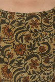 Kalamkari Printed Yellow Cotton Slip