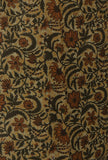 Kalamkari Printed Yellow Cotton Slip