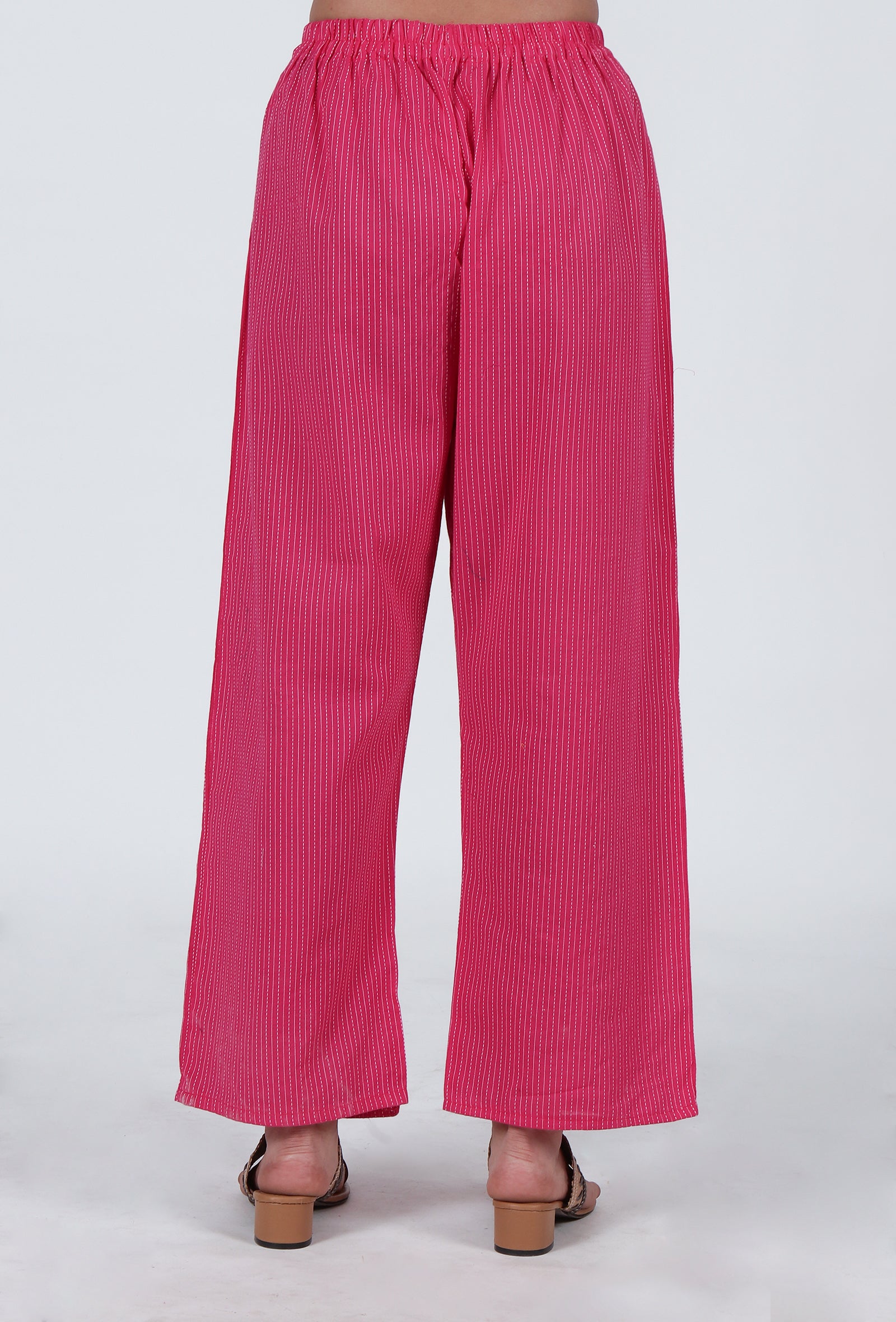 Pink Cotton Pant