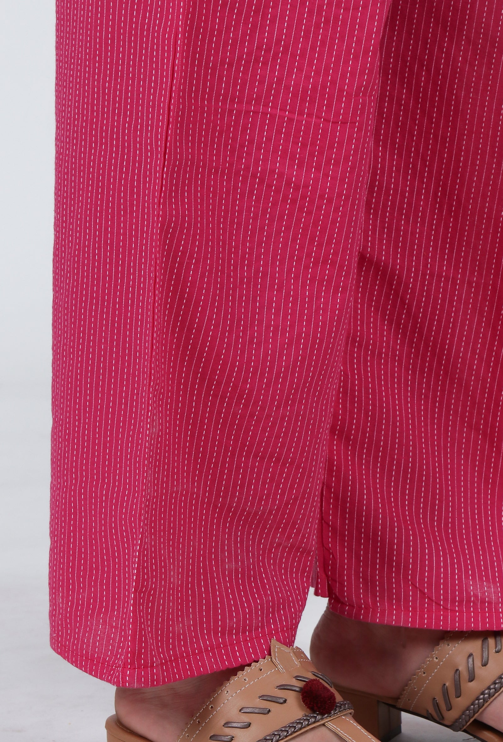 Pink Cotton Pant