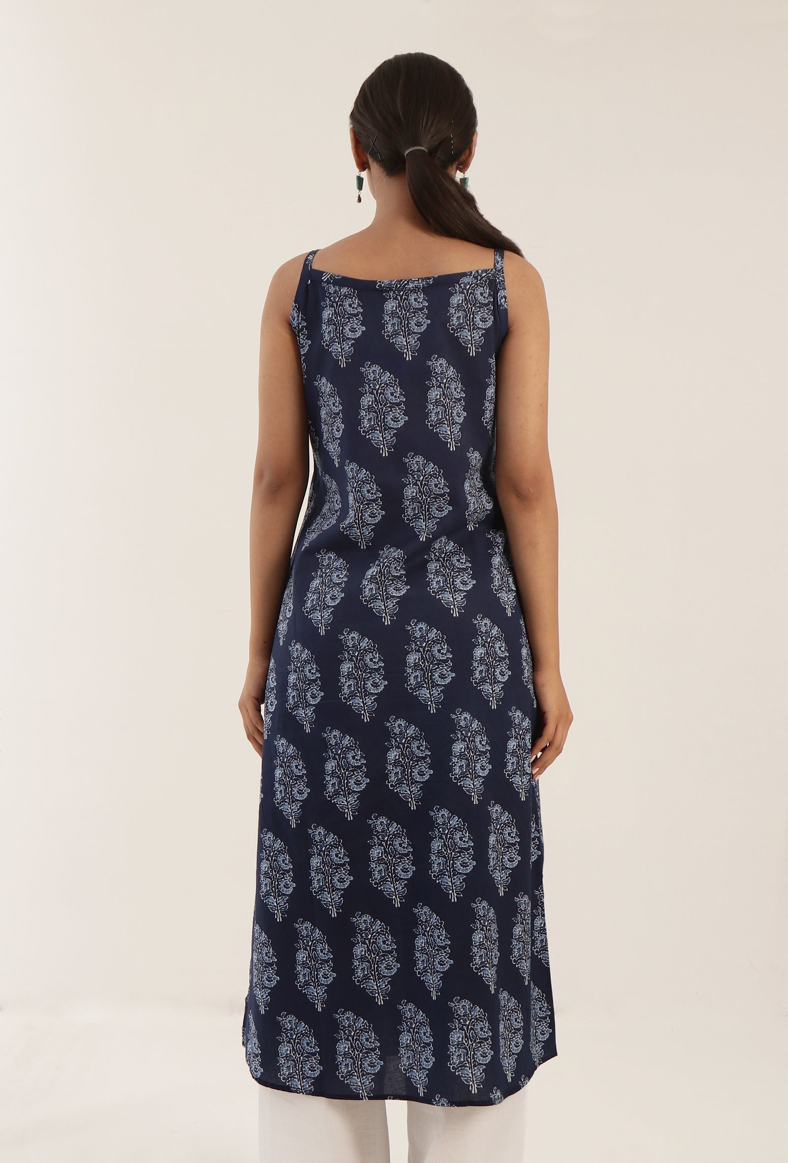 Lightweight summer cotton slip dress