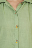 Light Green Sleeveless Shirt Kurta