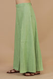 Light Green Cotton Palazzo Pants