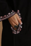 Vibrant Aari Embroidered Black Kashmiri Phiran- Free Size