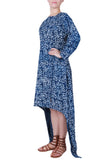 Bagru Asymmetric dress