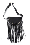 Taupe Black Crossbody Bag