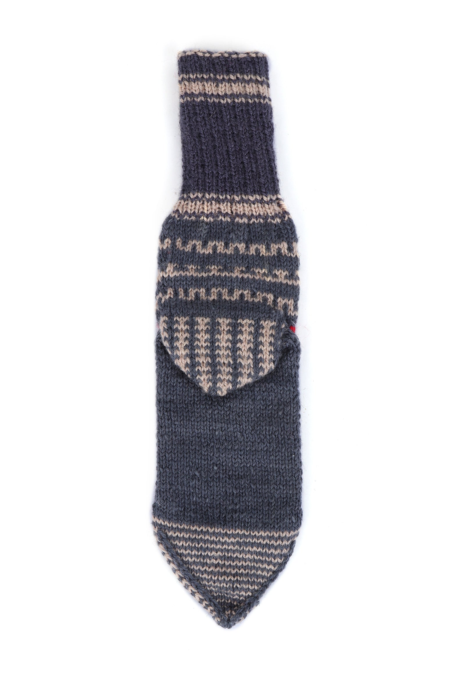 Anchor Grey Woolen Knitted Multicolor Winter Socks