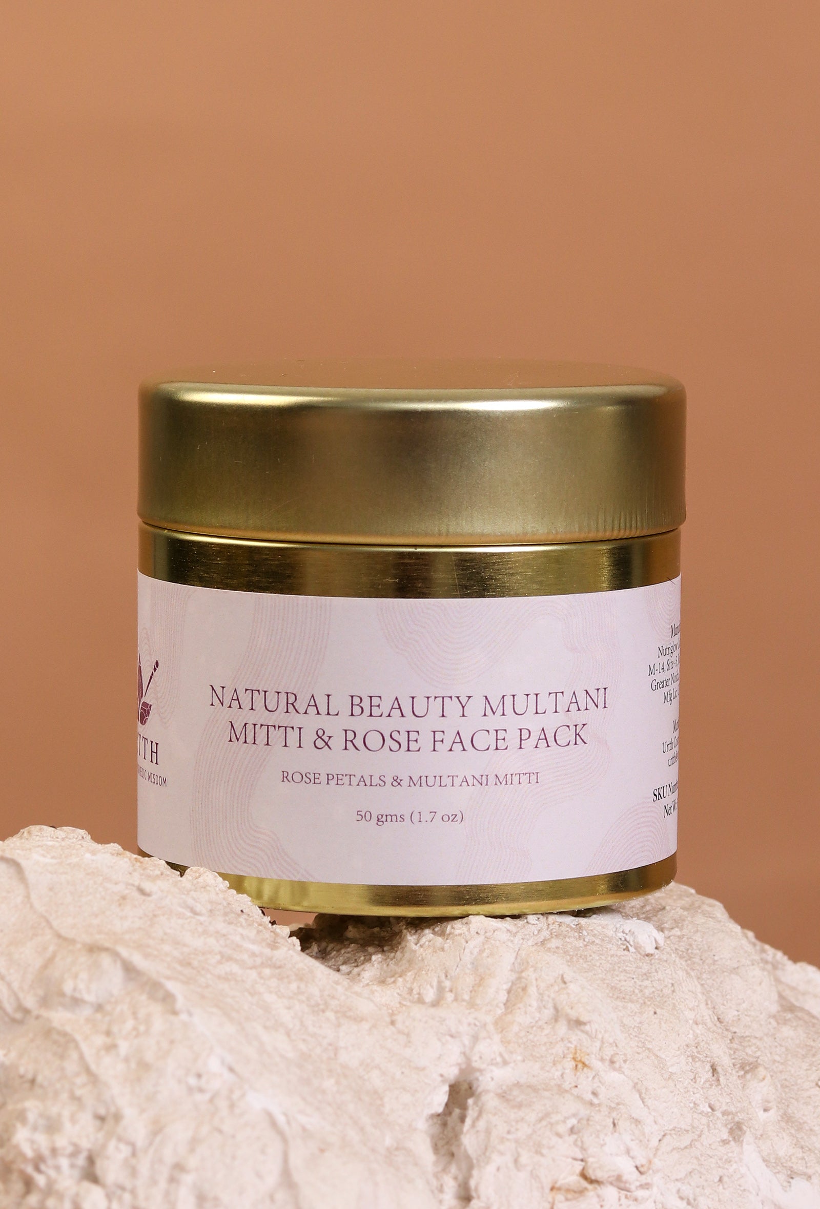 Natural Beauty Multani Mitti & Rose Face Pack