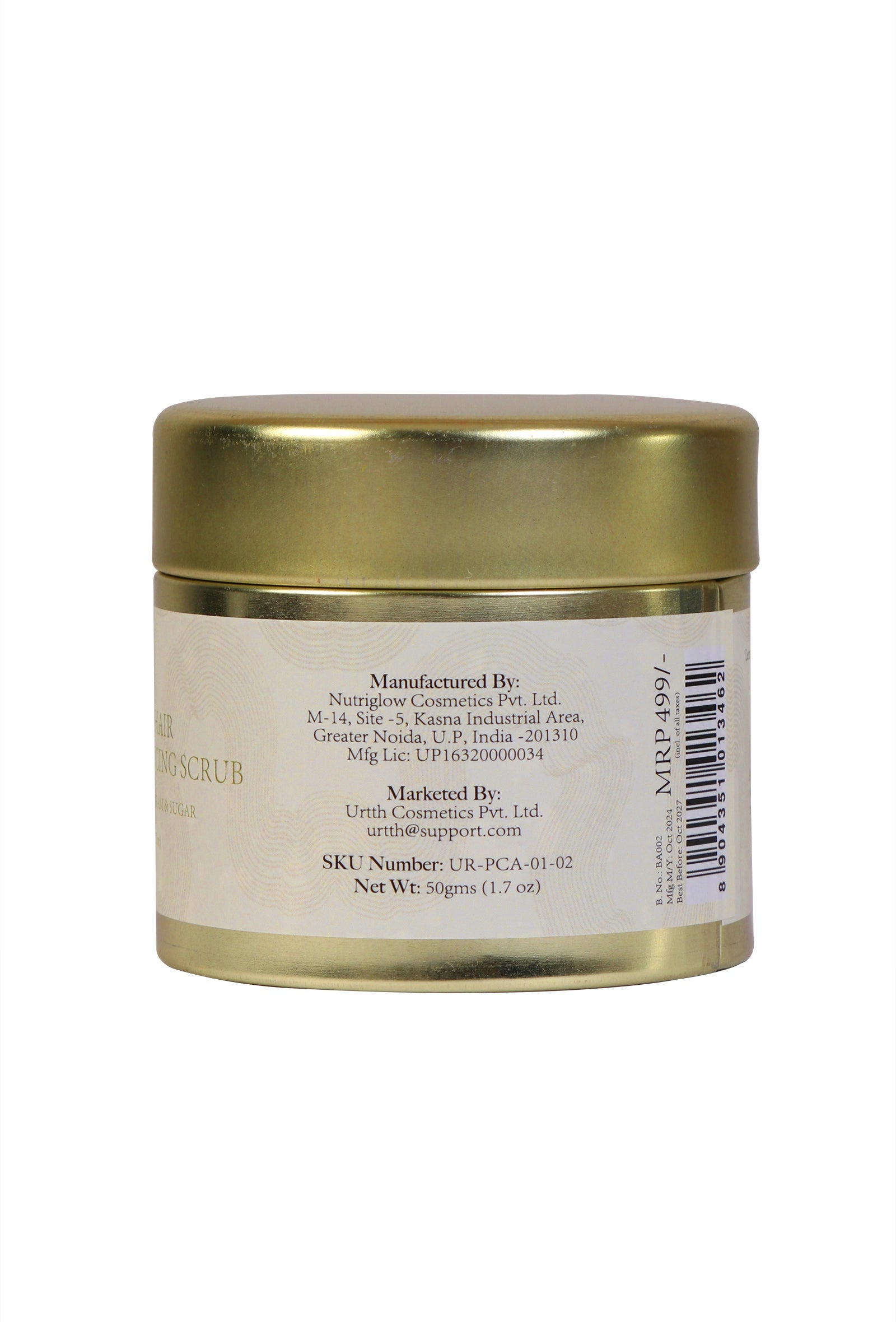 Facial Hair Growth Reducing Scrub