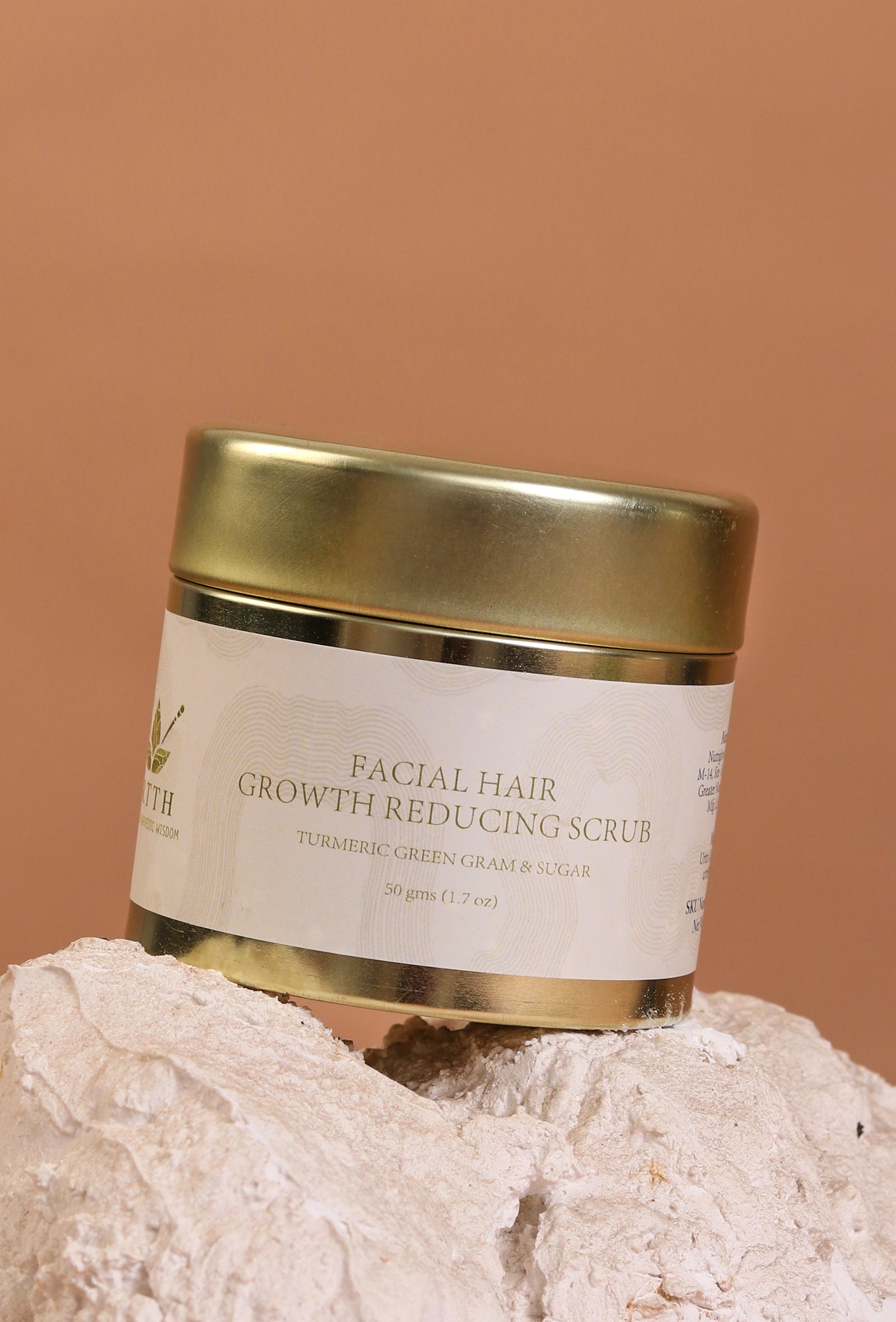 Facial Hair Growth Reducing Scrub