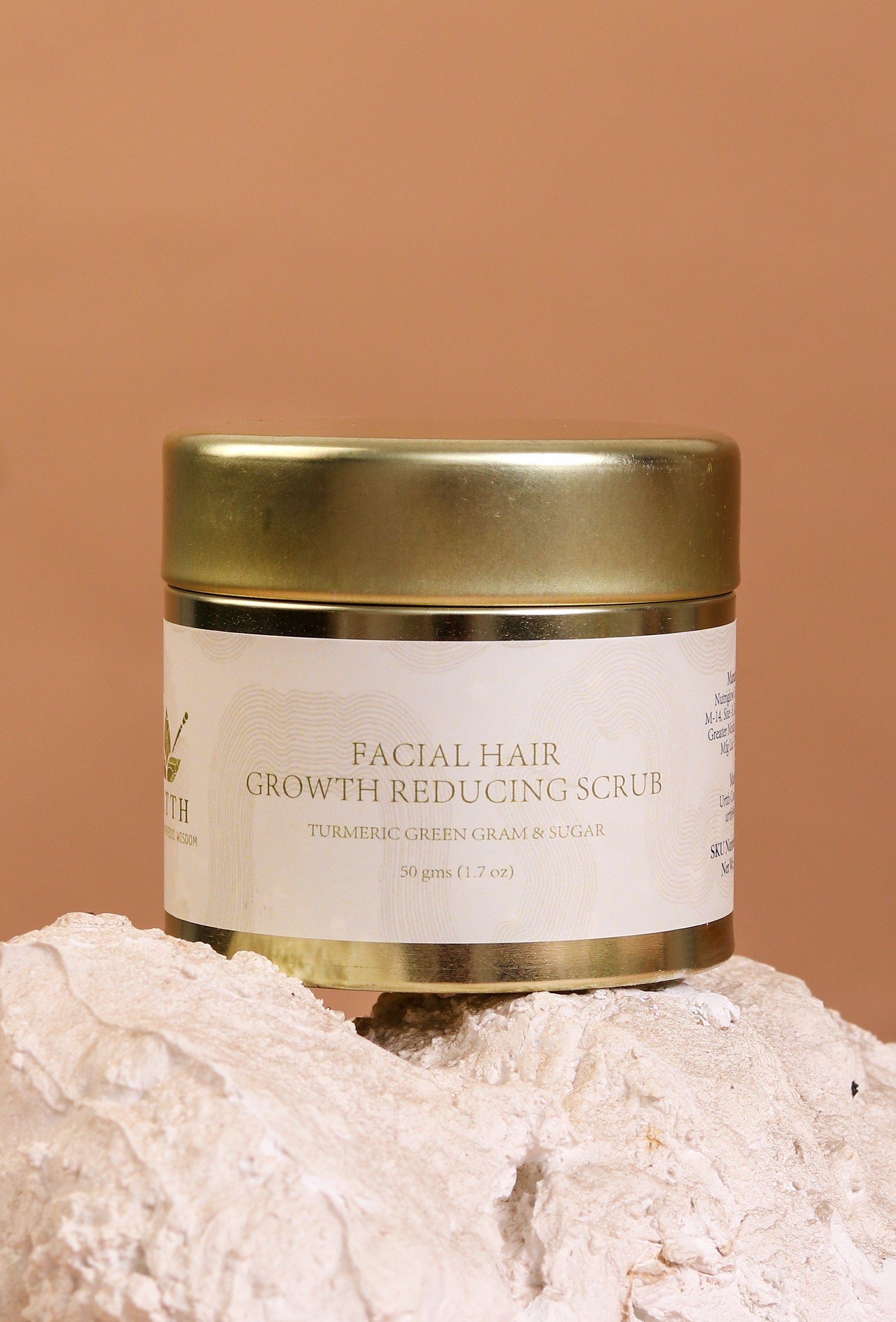 Facial Hair Growth Reducing Scrub