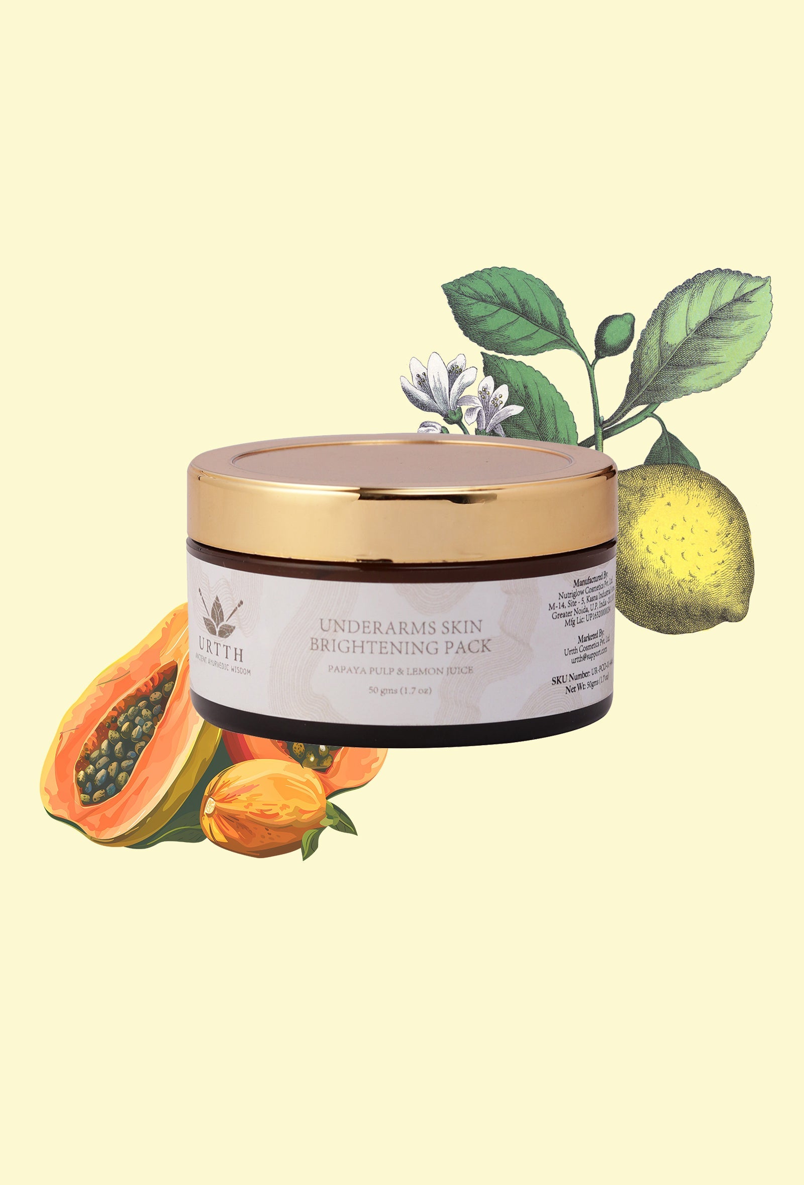 Underarms Skin Brightening Pack