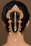 Teardrop Gold Plated Marathi Ambada
