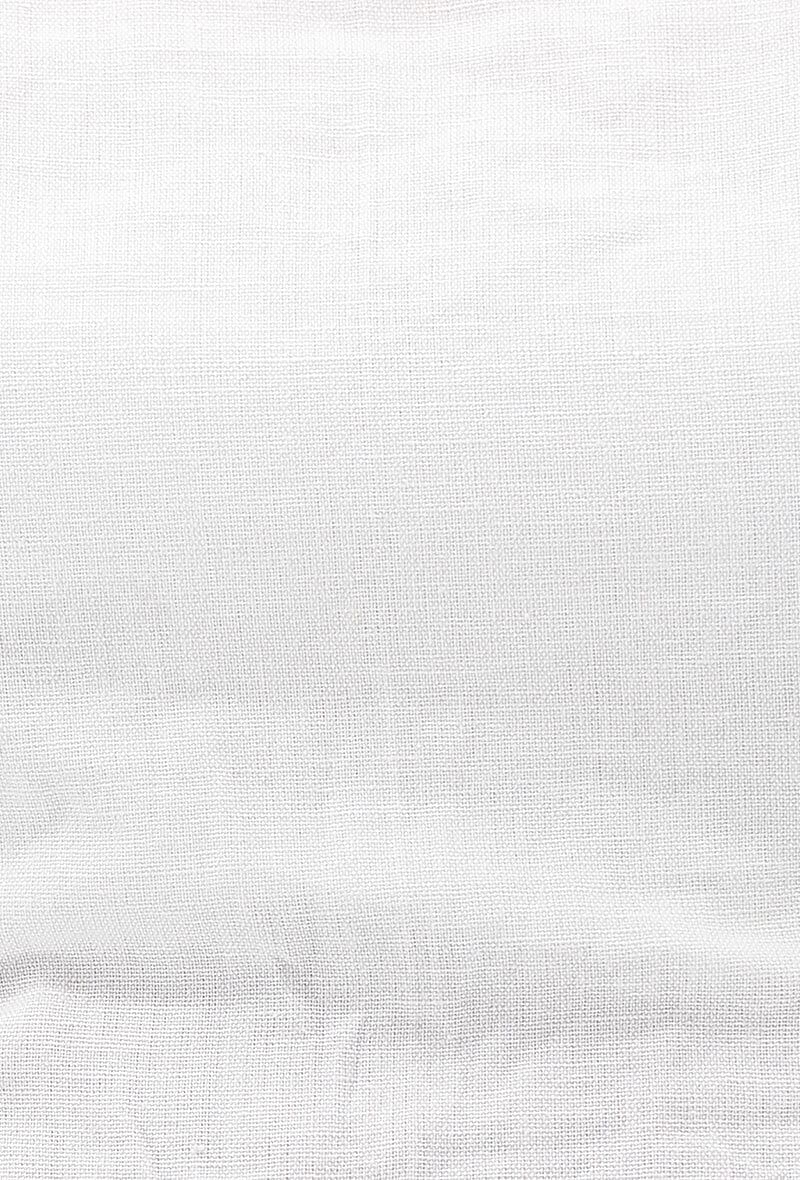 White Blouse With Beige Kantha Sleeves