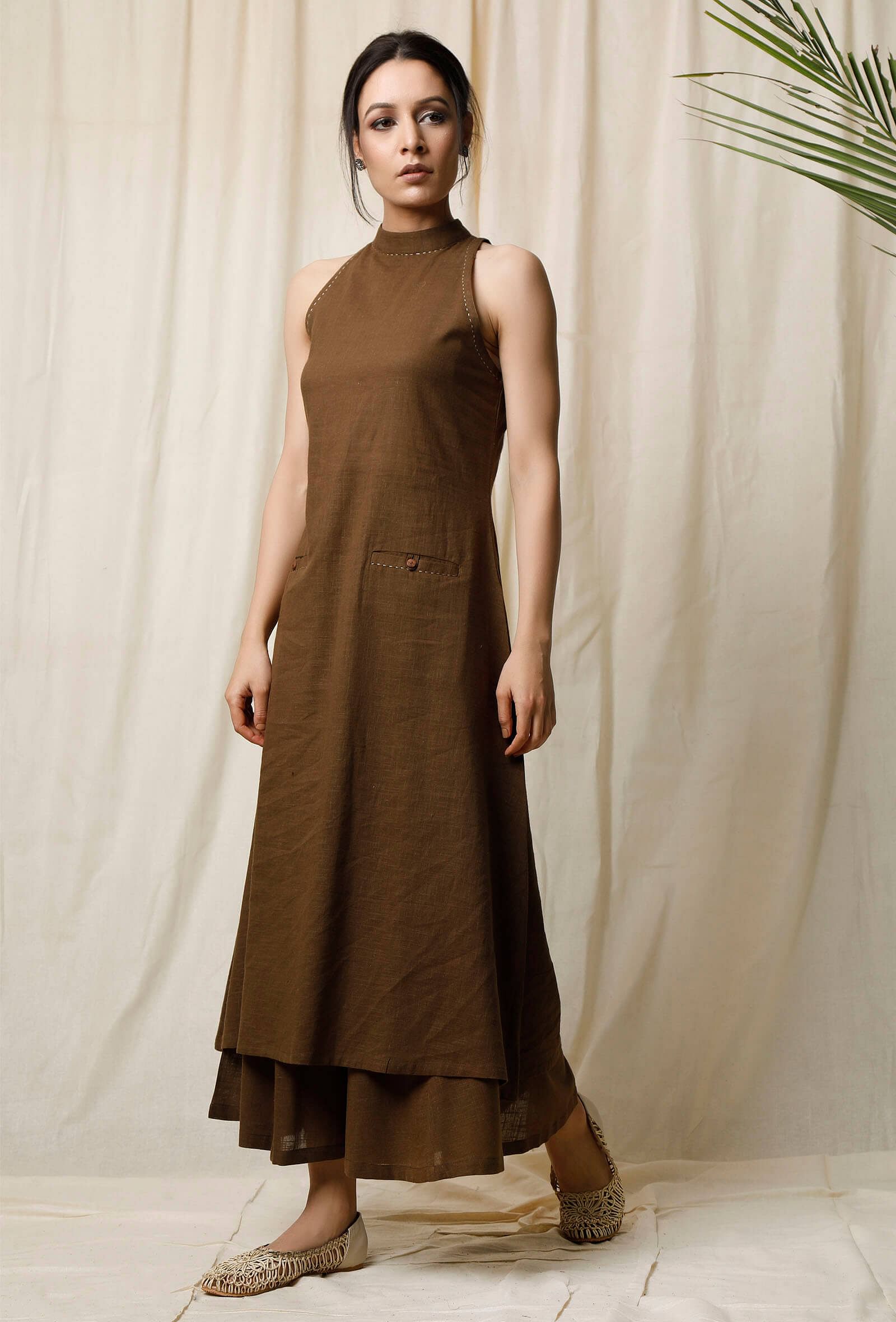 Kurta with front pockets