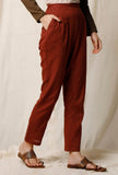 Gerua Cotton Slub Pants